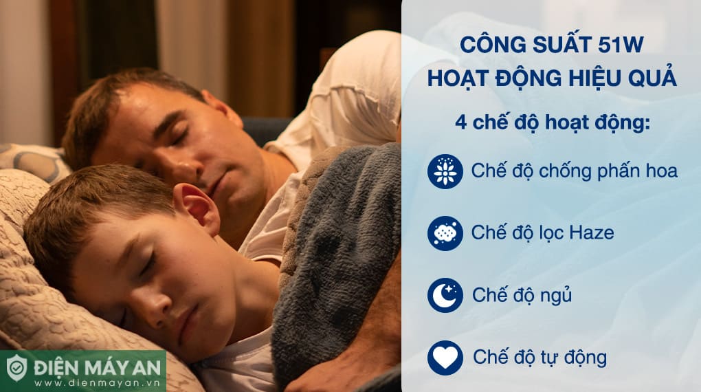 Máy lọc không khí và tạo ẩm Sharp KI-N50V-W 51W